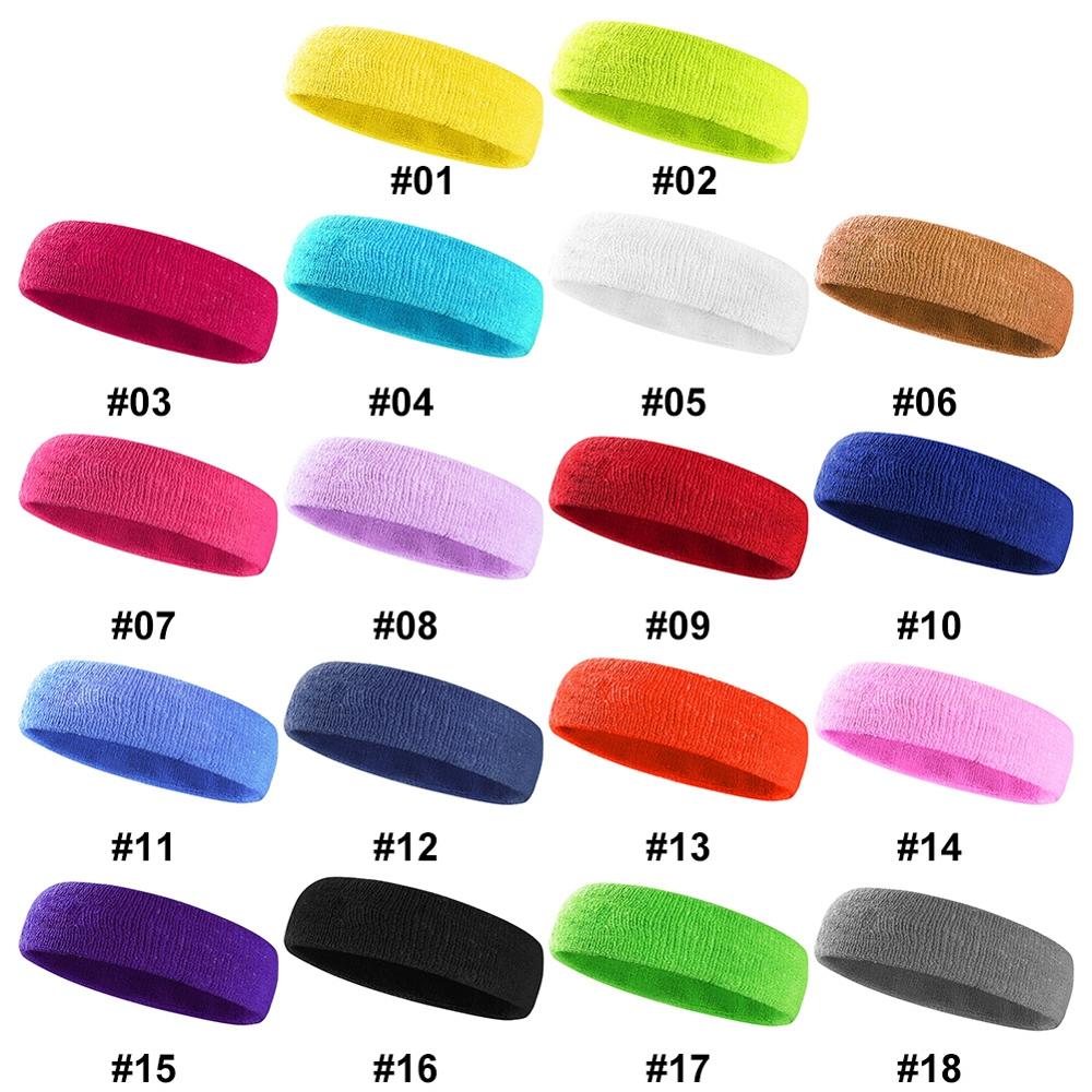 Della Fascia di forma fisica Sudore Respirabile Assorbente Fasce Fascia Per Capelli Head Wrap Multi-funzione Sportswear Accessorio