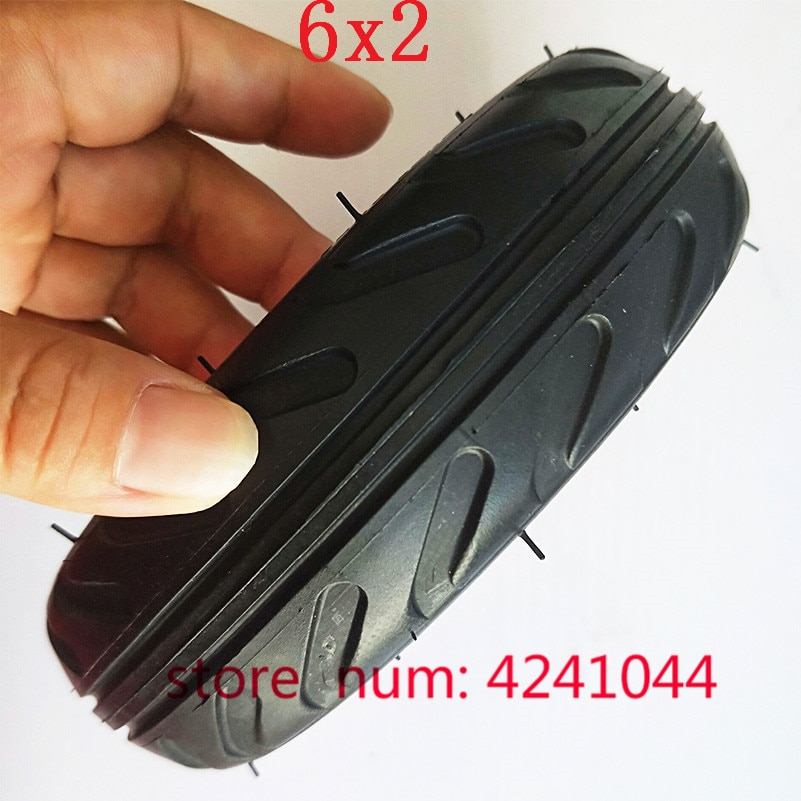 6 x 2 lufthjul bruk 6 " dekk legeringsnav 160mm pneumatisk dekk elektrisk scooter  f0 pneumatisk hjul vogn vogn oppblåsynge dekk hjul
