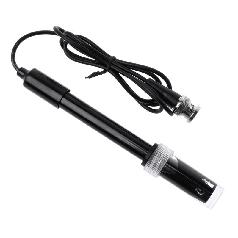 Sensor de electrodo de pH, BNC, conector, sonda E-201 electrodo compuesto de pH # Aug.26
