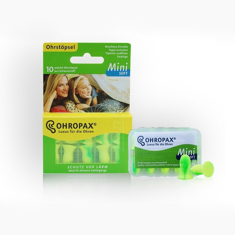 5 Pairs Mini Zachte Oordoppen Wasbaar Schuim Oordopjes Slapen Ruisonderdrukking Oordopjes Voor Vrouwen Kind Goede Slaap Helper