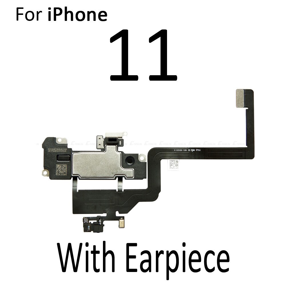 Pour iphone  x 10 11 pro xs xr max écouteur avant haut-parleur capteur de lumière ambiante de proximité câble flexible ruban: Avec haut-parleur 11