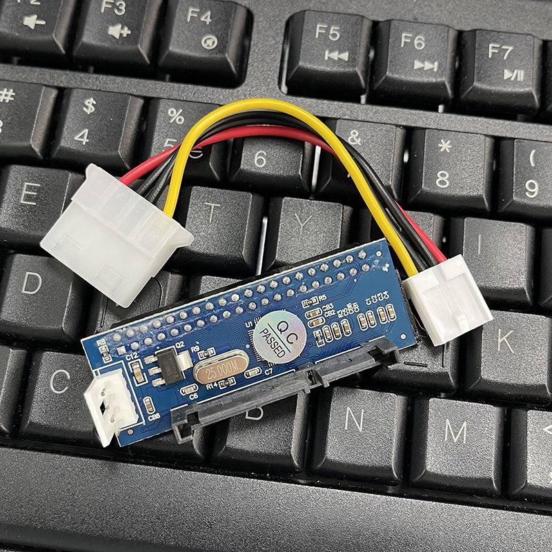 Adaptateur IDE vers SATA HDD 3.5, convertisseur de disque dur PATA IDE 39/40Pin vers SATA 22Pin, connecteur de disque dur avec câble de données