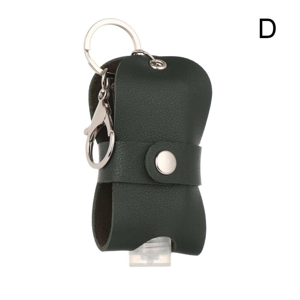 30Ml Kwasten Squeeze Flessen Lederen Hervulbare Hand Wassen Flessen Herbruikbare Douchegel Sleutelhanger Houder Reizen Accessoires: D