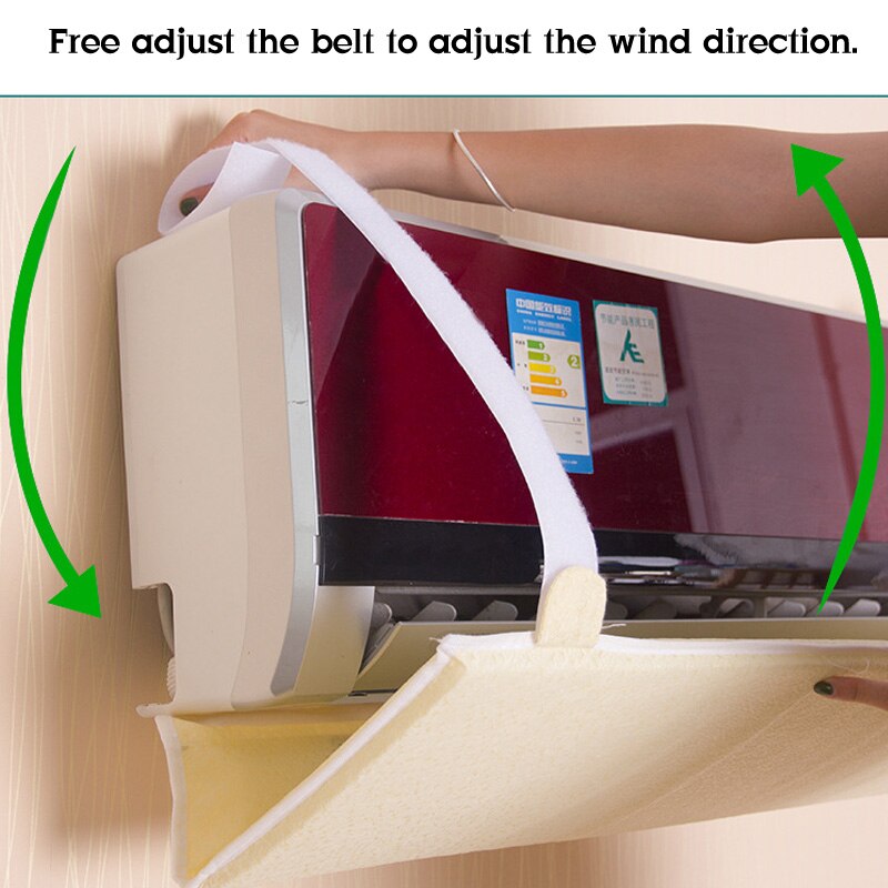Household Adjustable Anti Direct Blowing Air Conditioner Shield Cold Air Conditioner Wind Deflector Baffle Anti-wind Shield