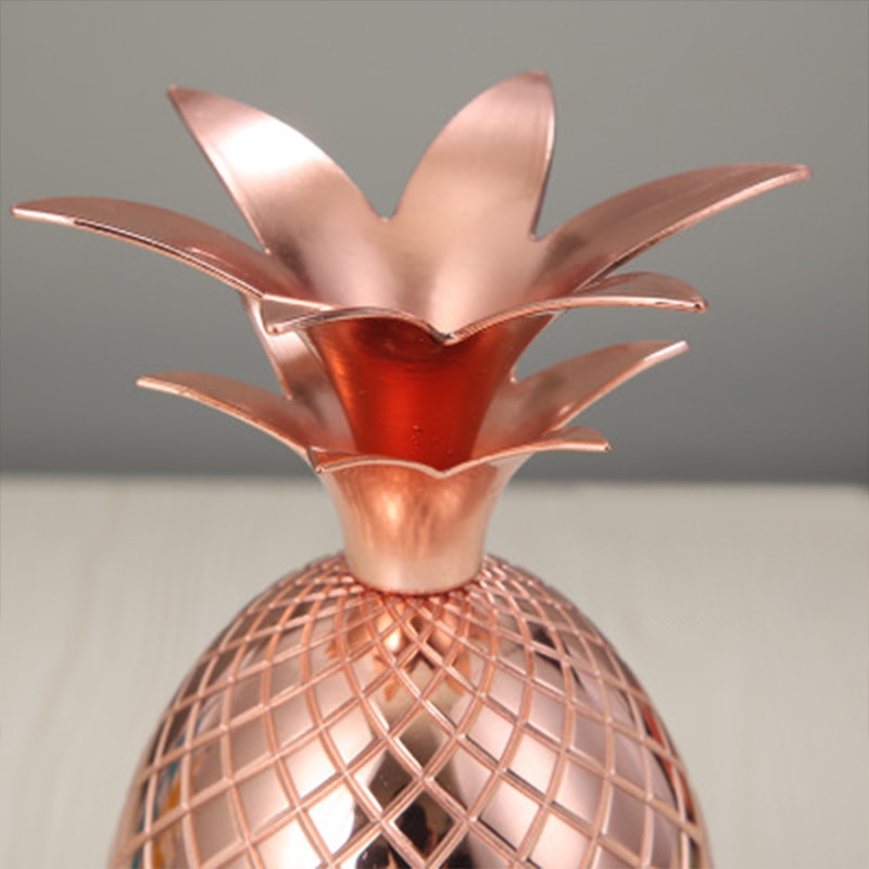 500 Ml Wijn Beker Roestvrij Staal Ananas Cocktail Glas Bar Cafe Party Mok