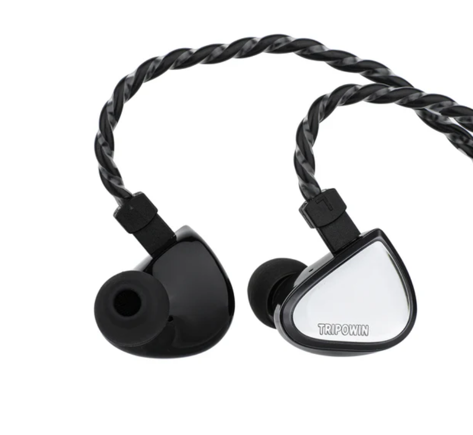 Tripowin x 0DiBi: Vivace 10mm Titanium Diaphragm Dynamic Driver IEM Hifi Earphones with Audiophile Cable