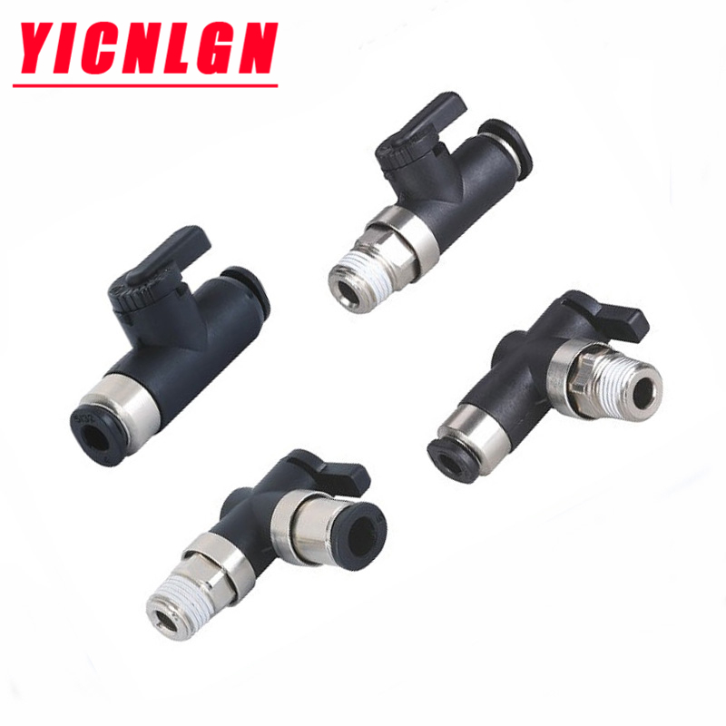 PISCO shape hand valve switch BVU4/BVU6/BVC4/BVC4/BVLC6/BVLC5/BVLC01-4-6-M5-01 mini ball valve switch