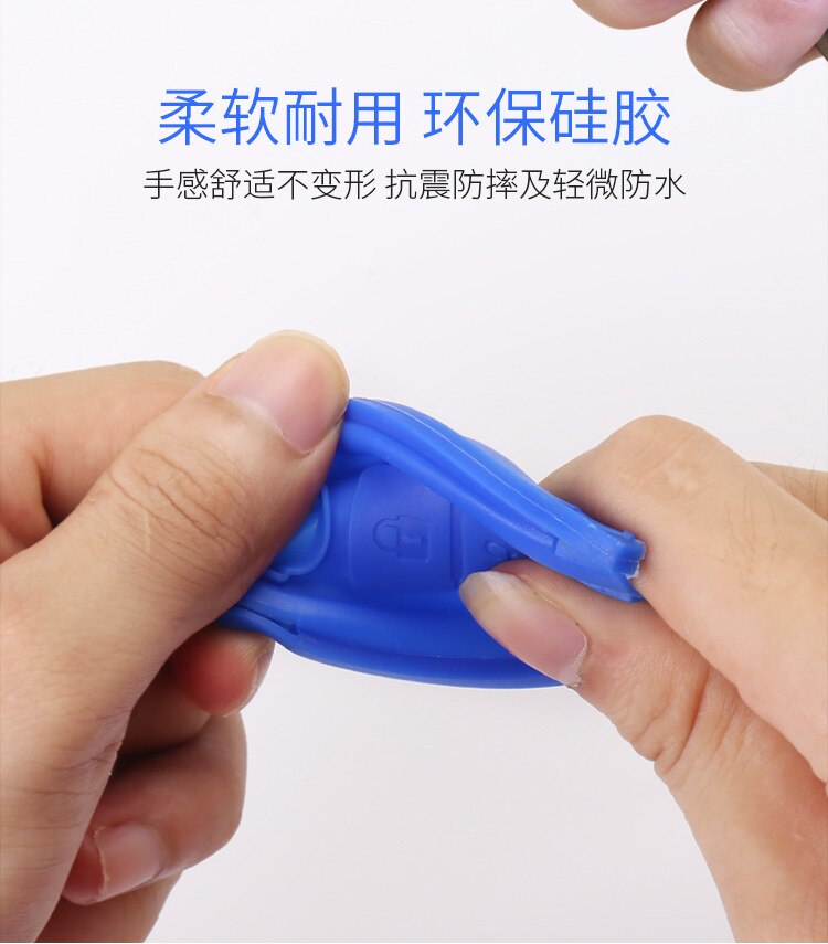 Carbon Fiber Remote Control Car Key Smart Remote Key Case Cover for Ford Fiesta Focus 3 4 MK3 MK4 Mondeo Ecosport Kuga Focus ST