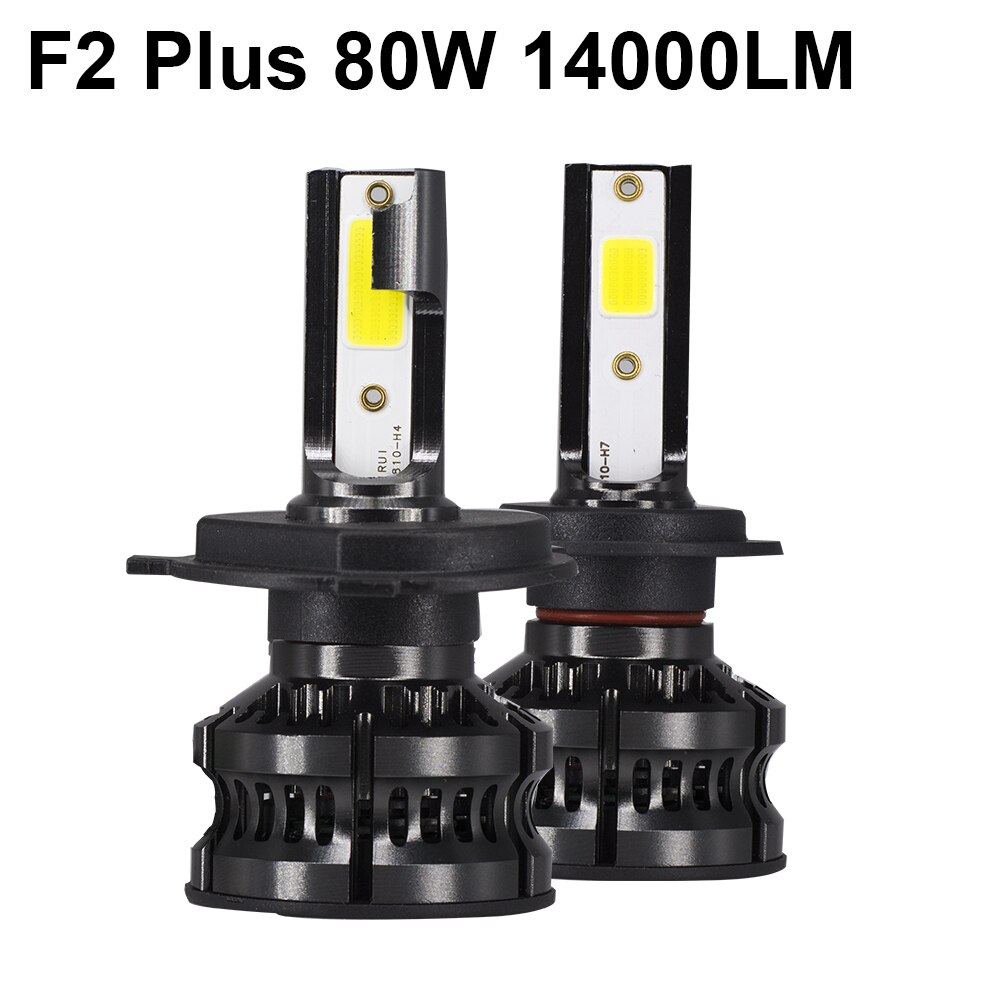 YHKOMS H4 H7 LED Bulb Car Headlight H1 H8 H9 H11 4300K 5000K 6500K 8000K F2 Auto Fog Lamp Car Accessories Bulbs Automobiles 12V: Brown / changeable / H11