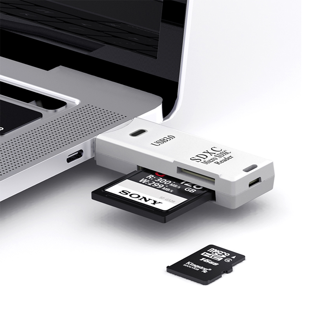 Lector de tarjetas USB 3,0 2 en 1, adaptador de tarjeta de memoria Usb 2,0 a Sd Micro Sd Tf para Mac, PC, portátiles, accesorios, unidad Flash, lector de tarjetas
