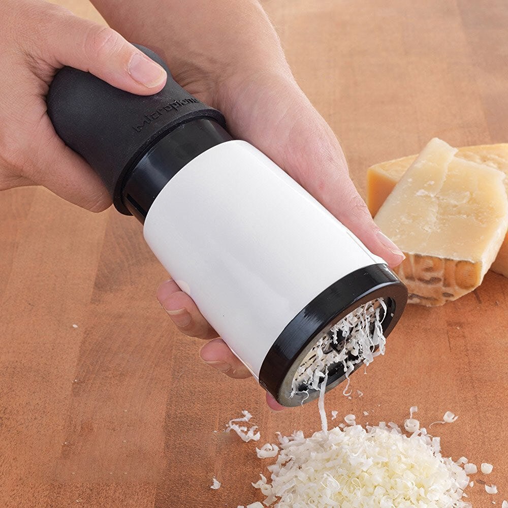 Trituradora de queso de acero inoxidable, herramienta para hornear, molinillo de queso de cocina, máquina de molienda multifunción, molino de queso para hornear