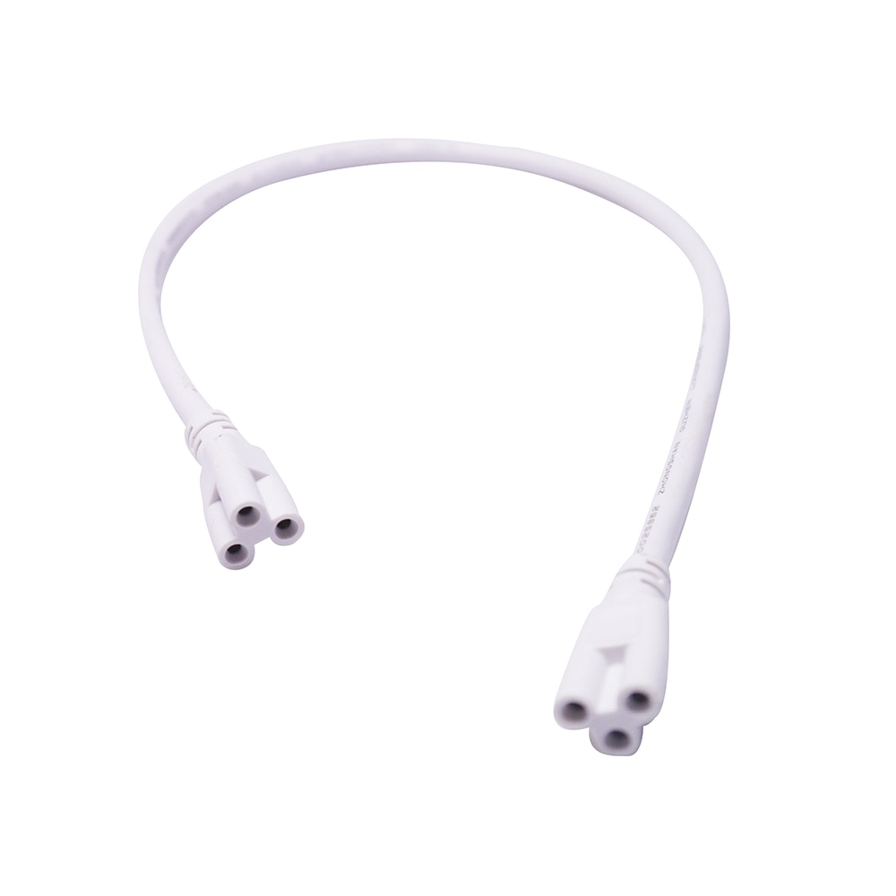T5 T8 Elektrische Draad Connector 1ft 2ft 3ft 4ft Drie-Fase 3 Pin 2 Pinpower Cord Verlengkabel Voor led T5 T8 Geïntegreerde Buis