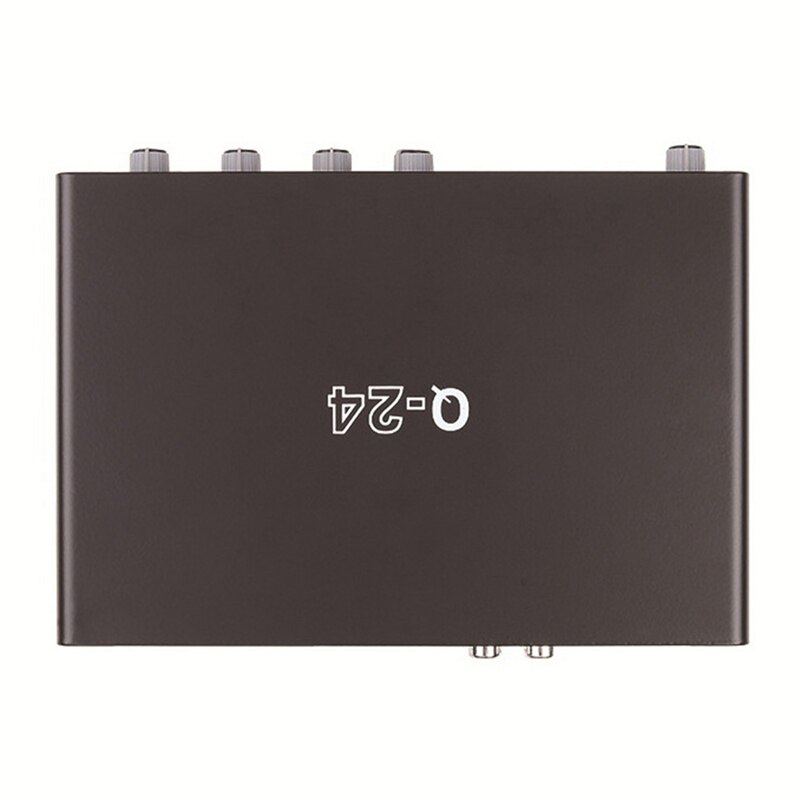 Externe Geluidskaart Twee Ingang En Vier Output 48V Phantom Stereo Geluidskaart Plug En Play Geschikt Voor Windows linux Pc