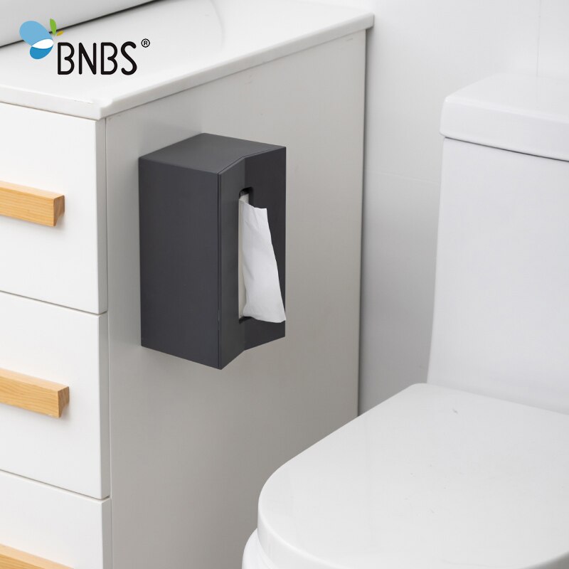 Caja de pañuelos de cocina BNBS cubierta servilletero para toallas de papel cajas para servilletas dispensador de pañuelos de papel montado en la pared contenedor para papel