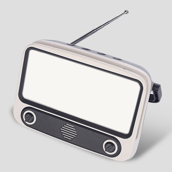 Creatieve Retro Tv Bluetooth Speaker PTH800 Telefoon Houder Draagbare Tv Mini Draagbare Radio Card Audio