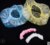 Gorro de ducha desechable no tejido para hombre y mujer, gorro de pelo plisado elástico para Spa, salón, baño, barbería y Hotel, 10 Uds.: mix plastic cap