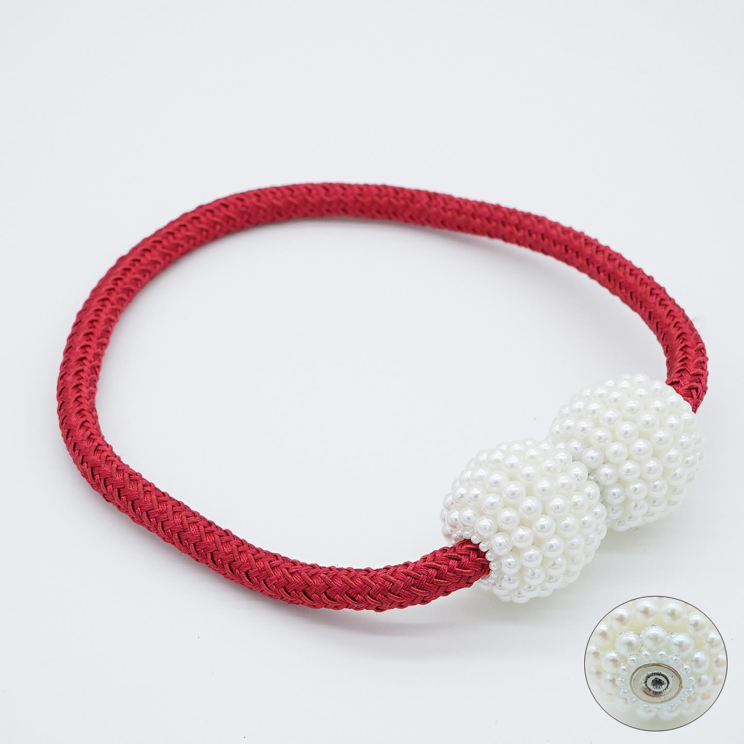 Eurooppalaistyyliset verhot olohuoneeseen makuuhuoneen verhopidike vahva magneettinen rautakivi tupsu solki vyö yksinkertainen solmio: 8