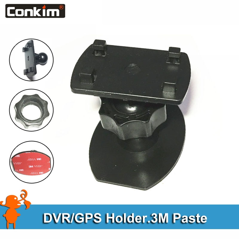 Conkim top 360 graden 3m 3m pasta stick voor auto cam dvr voorruit stents auto gps navigatie accessoires