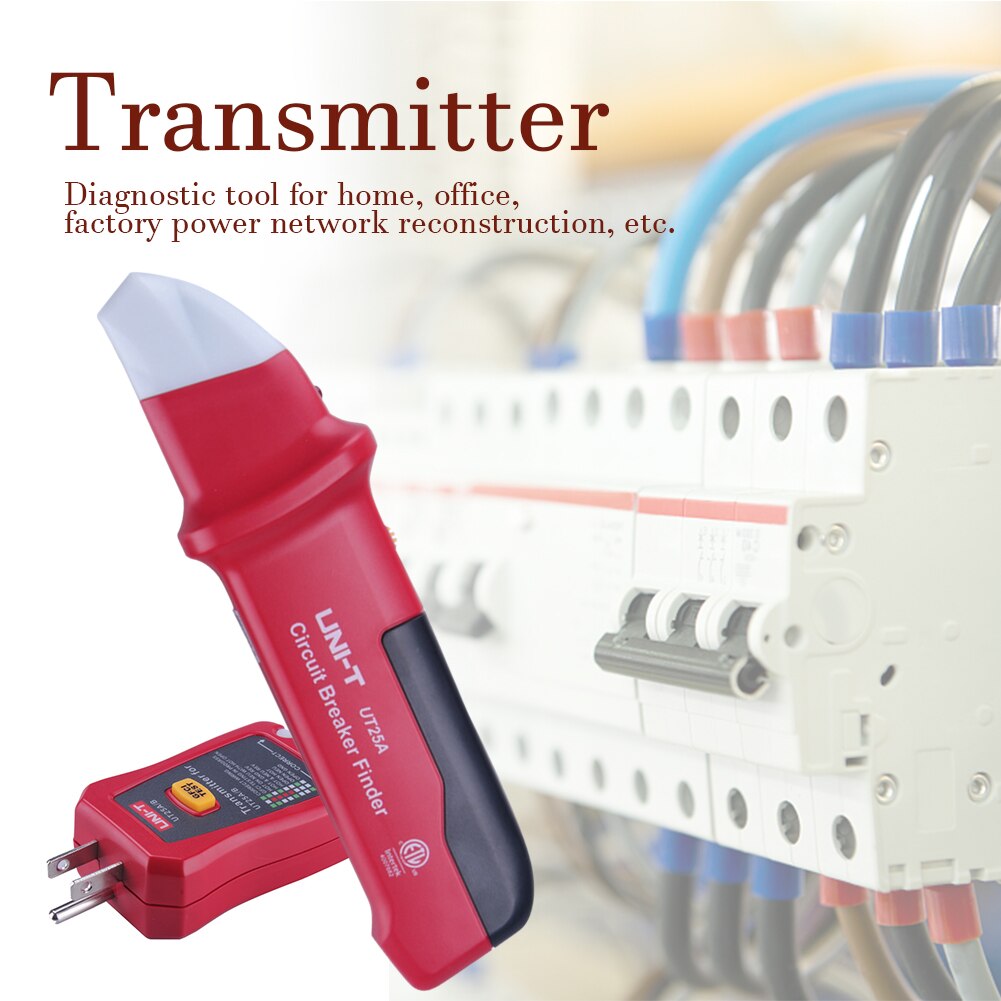 US Plug Circuit Breaker Tester Office Automatic Power Network Reconstruction Diagnostic Tool Switch Socket With LED Indicator