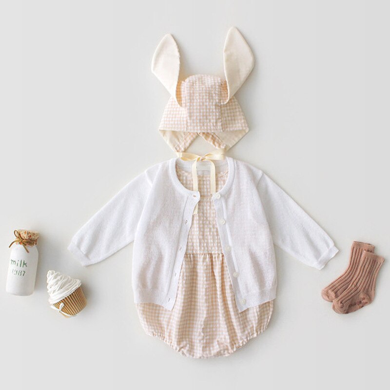 Milancel Zomer Baby Bodysuits Leuke Bunny Stijl Baby Meisjes Bodysuits Mouwloze Peuter Jongens Kleding