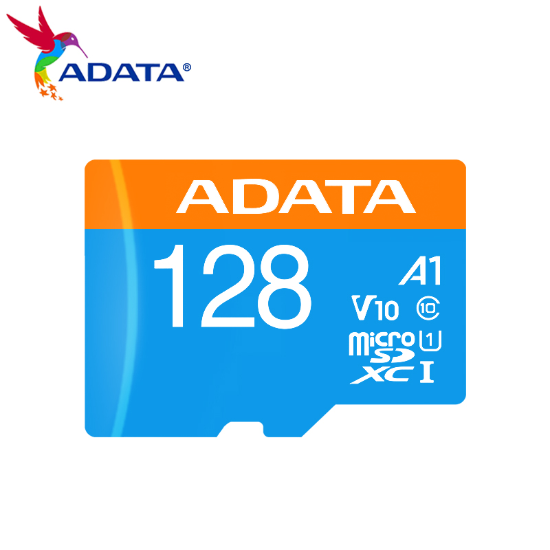 Karta pamięci ADATA A1 V10 32GB 64GB 128GB 256GB mikro SD robić 100Mb/s microSD Lampa błyskowa TF robić telefonu tabletu