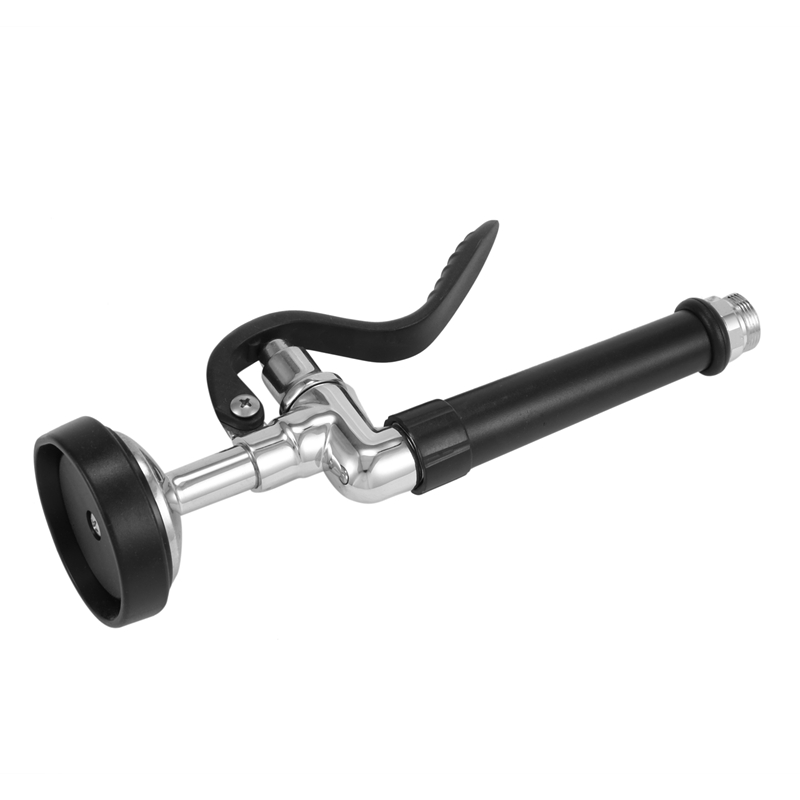 Pre Rinse Sprayer Commercial Kitchen Faucet Parts Chrome Finished (Black) CNIM