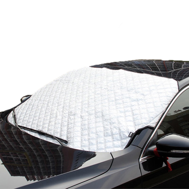 Voorruit Zonnescherm Auto Dekt Zon Reflecterende Shade Windscherm Voor SUV En Gewone Auto Ijs Scherm Gordijnen Op Autoruiten