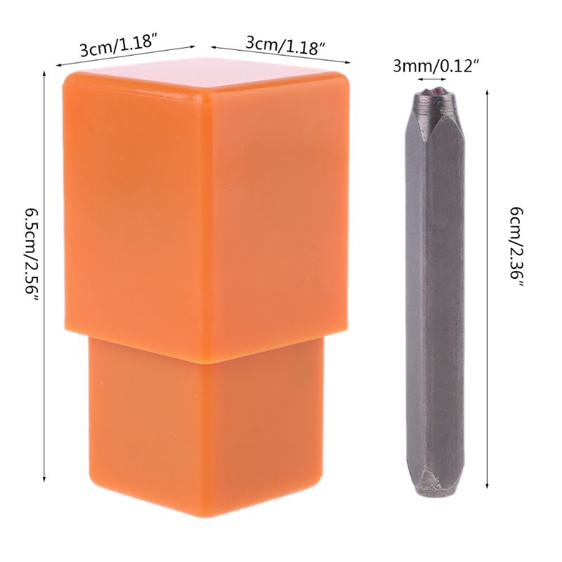 9 st/set antal stål metall stämplar stämpling punch läder trä smycken hantverksverktyg