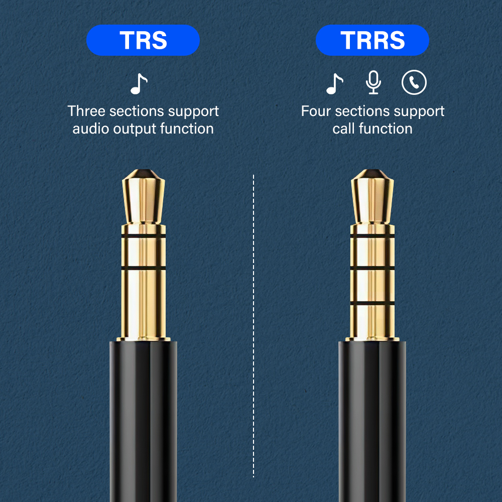 Vergulde AUX-kabel voor iPhone 14 13 12 11 Pro Max X 8 Verlichting naar 3,5 mm Jack Hoofdtelefoon Auto Muziek Adapter Audio-snoer TRS TRRS