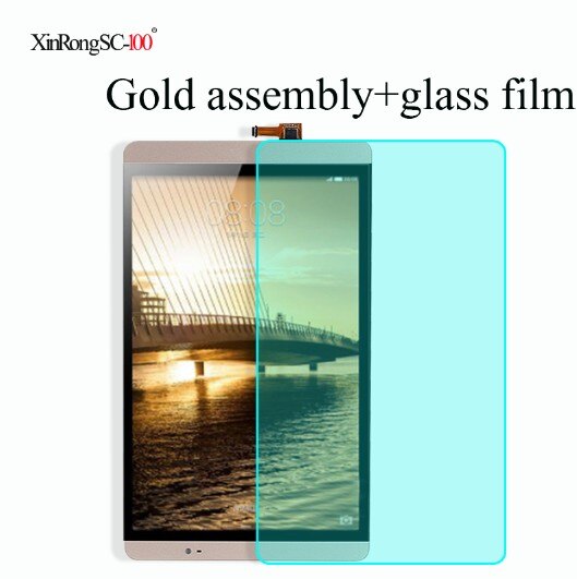8 inch For Huawei Mediapad M2 8.0 LCD M2-801L LCD Display M2-801 M2-801W M2-803L tablet Matrix Touch Screen panel digitizer: glod assembly film
