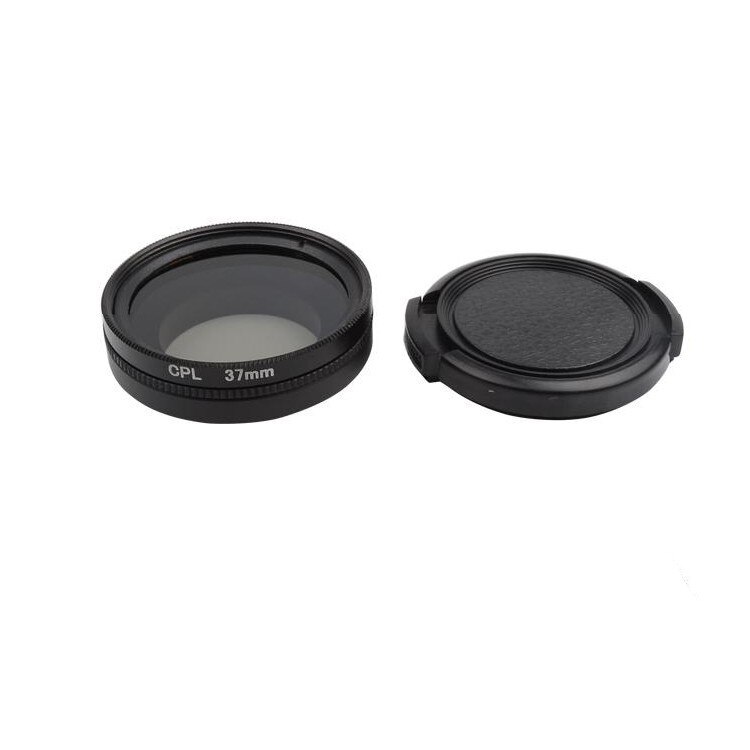 Professionele 37mm CPL Circulaire Polarisator Lens Filter voor Xiaomi Yi Sport Action Camera Xiaoyi xiaomi mieren yi Camera