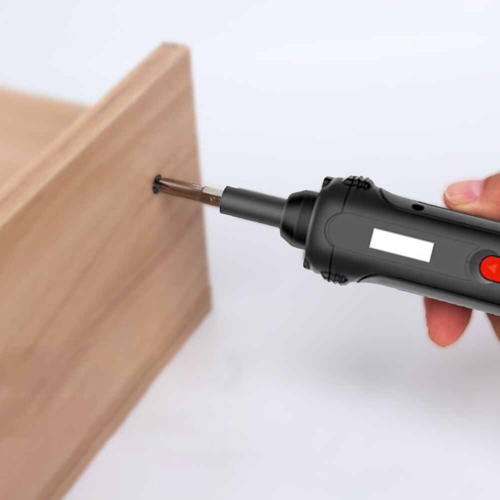 1P Elektrische Schroevendraaier Set Mini Precisie Cordless Power Schroevendraaier Thuis Draagbare Eenvoudig Te Bedienen Schroevendraaier Tool