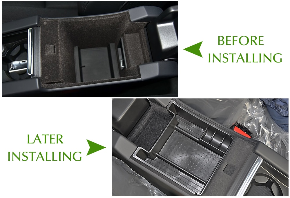 Acessórios do carro preto braço do carro armazenamento estiva tidying mini caixa para volvo xc60 s60 s60l v60 estilo do carro