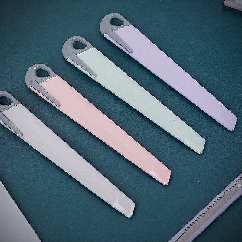 Sample Portable Utility Knife Cute Paper Cutter Cutting Paper Razor Blade Office school supply Stationery