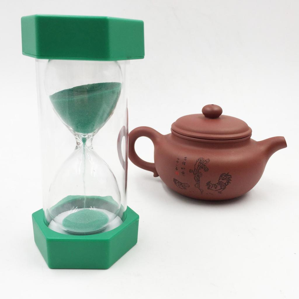 Plastic Sand Timer Clock Sandglass Hourglass 4/6/20/30 Minutes Collectables