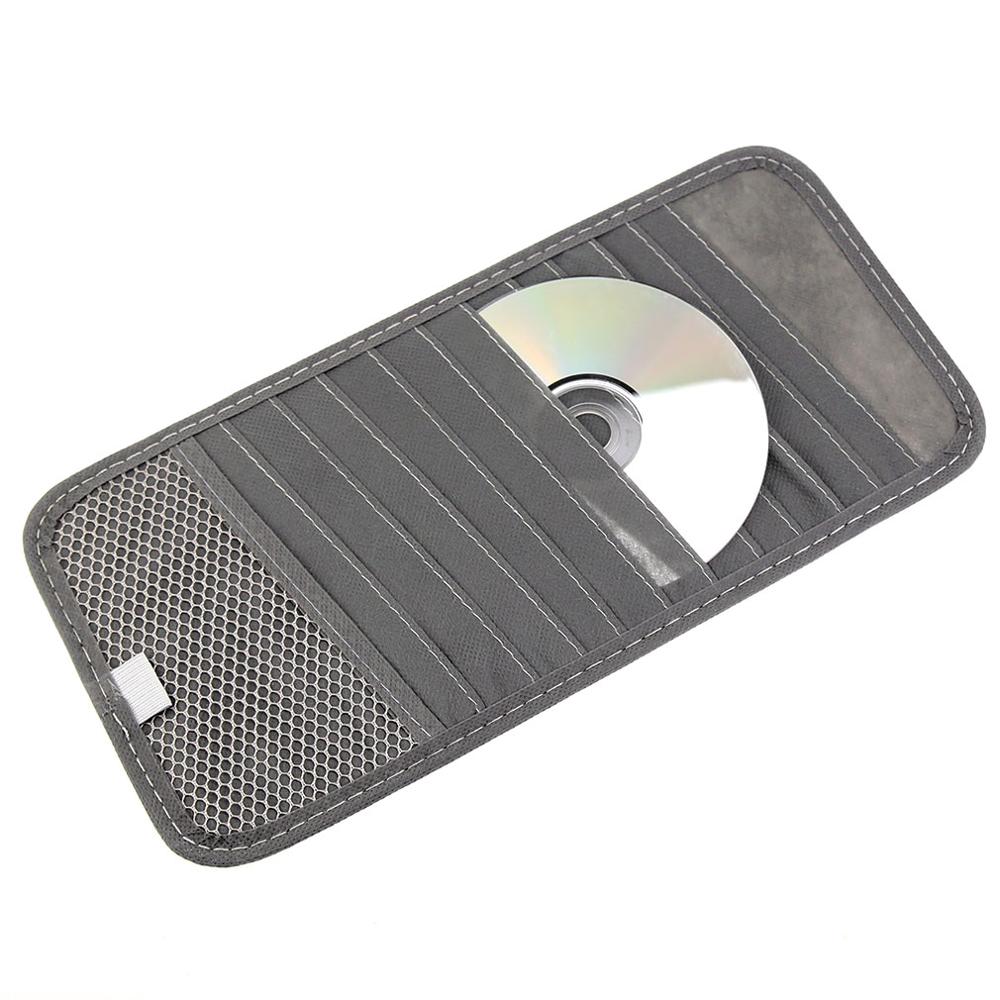 Top Auto Zonneklep Glas Pen Cd Dvd Disk Card Case Met Tissue Doos Multifunctionele Opslag Houder Clip Zak