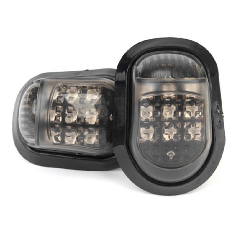 9 led motorverlichting 2 stuks set 1 paar super heldere knipperlichten inbouw
