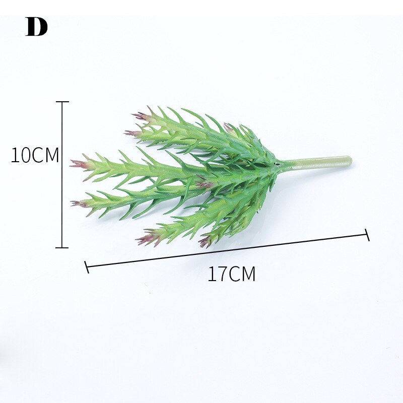 Simulation Plants Artificial Succulent Plant Artificial Plants Landscape Garden Flower Pot Green Wall Valentine's Day Decor: 4