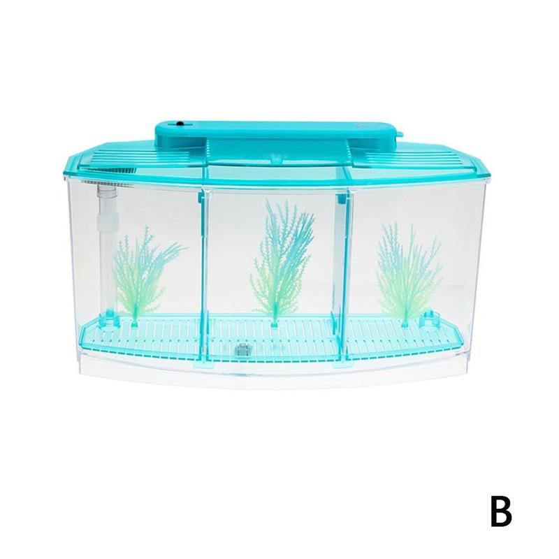 Box Incubatrice Per Avannotti Pawfly - Acrilico, 17.3x10x10cm, Con Separatori E Ventose - Foto 11