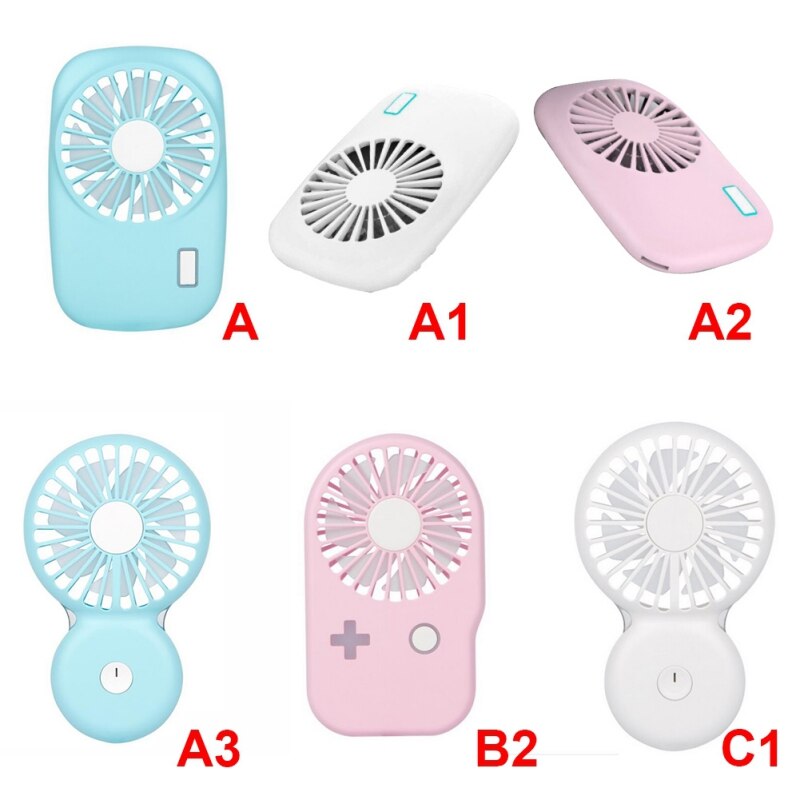 Pattern Pocket Fans Usb Charge Mini- Hold Fans Student Outdoors Bring Sika Portable Small Fan DC Mini Air Cooler Ventilador