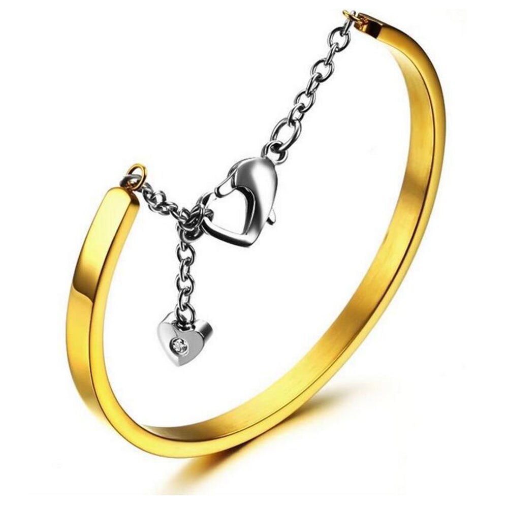 Factory Price Gold Color 316L Stainless Steel Bangels Bracelets for women