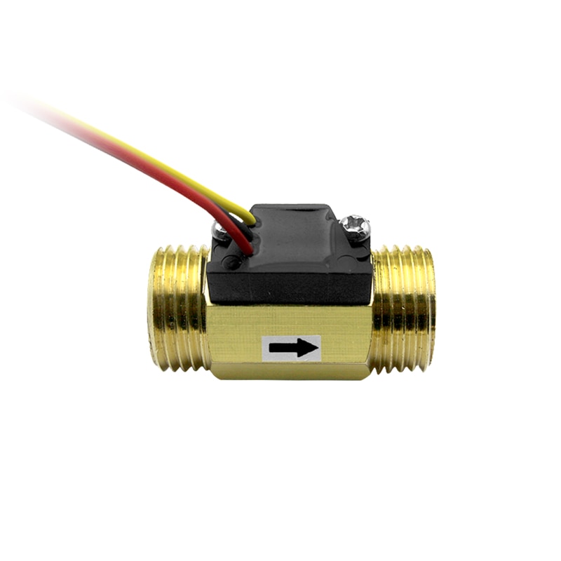 Sen -hz21wi messing  g1/2 "vann magnetisk strømningsmåler flow sensor vannturbin flow switch