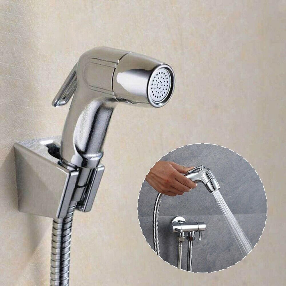 Rvs Handheld Bidet Sproeier Portable Bidet Sproeier Set Badkamer Wc Bidet Tap Voor Cleaning