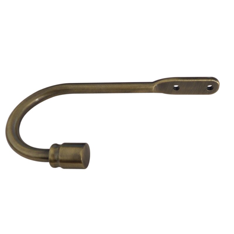 2 Pcs Home Hardware Curtain Tieback Wall Hook Curtain Buckle, U - shaped Curtain Hooks Buckle