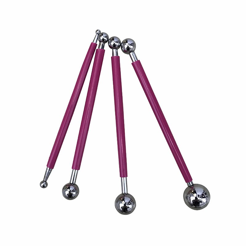 10 Pcs Ball Stylus Dotting Tools Clay Ceramics Pottery Carving Embossing Sculpting Set HYD88