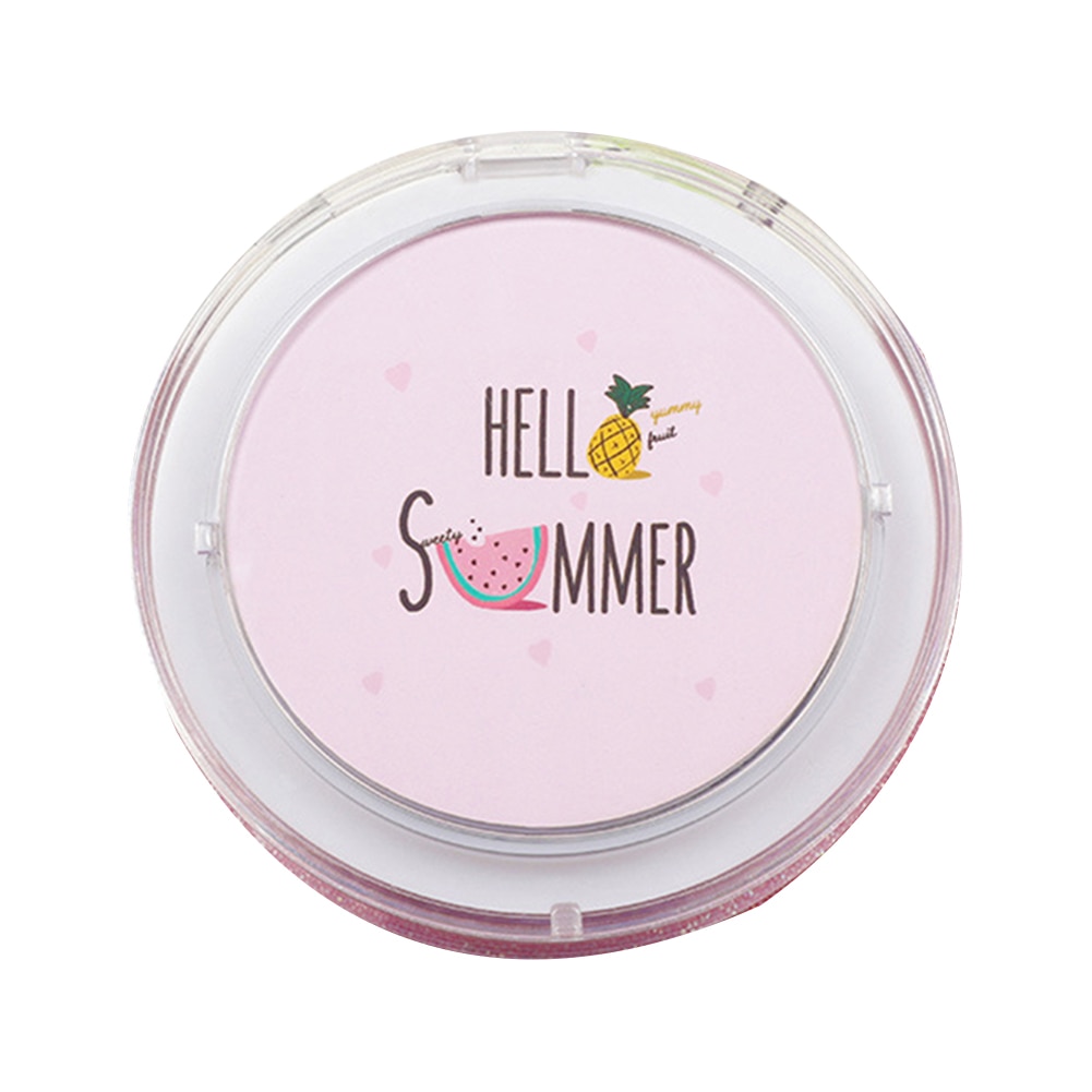 Mini espejo de maquillaje portátil con luz LED, espejo de mano plegable con Cable de conexión Micro USB, recargable, herramienta de maquillaje