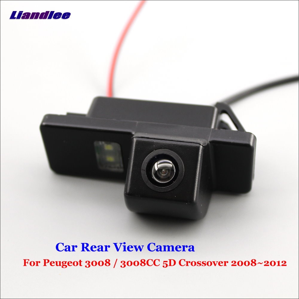 Til peugeot 3008 / 3008cc 5d crossover bil bagfra backup parkering kamera bakkamera / sony ccd hd