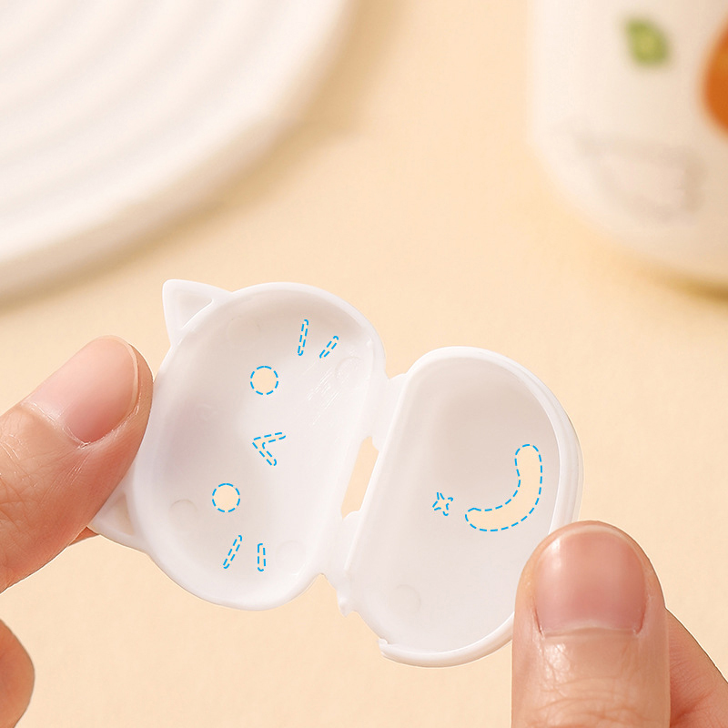 Draagbare Opzetborstel Cover Clips Plastic Stofdichte Hoofd Kiemdichte Protector Caps Reizen Wandelen Camping Badkamer Accessoires