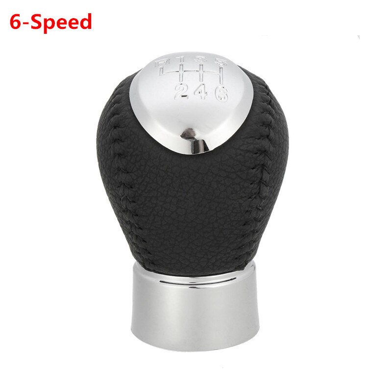 5 6 geschwindigkeit MT Schaltknauf für Mazda 3 BK 5 CR 6 GG/GY MPV PREMACY CP 323/323F BJ 626 GF/GW XEDOS 6 RX-8 GearShifter Stock Stift: Schwarz Stich 6-Geschwindigkeit