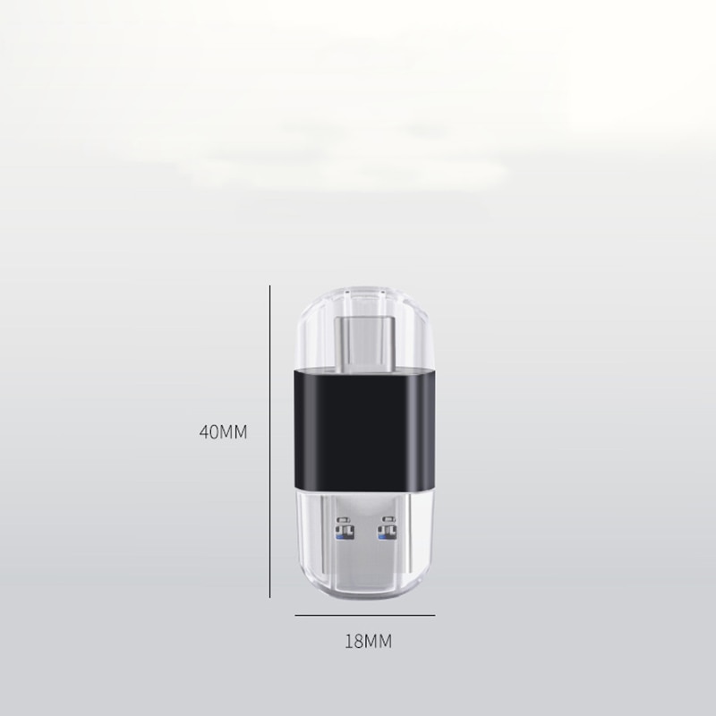 USB OTG Typ c Speicher Kartenleser Adapter Universal typ-c USB TF SD Kartenleser Für Telefon Computer laptop